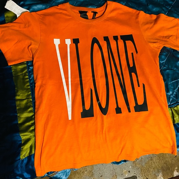 Orange Vlone Tee - Picture 1 of 2